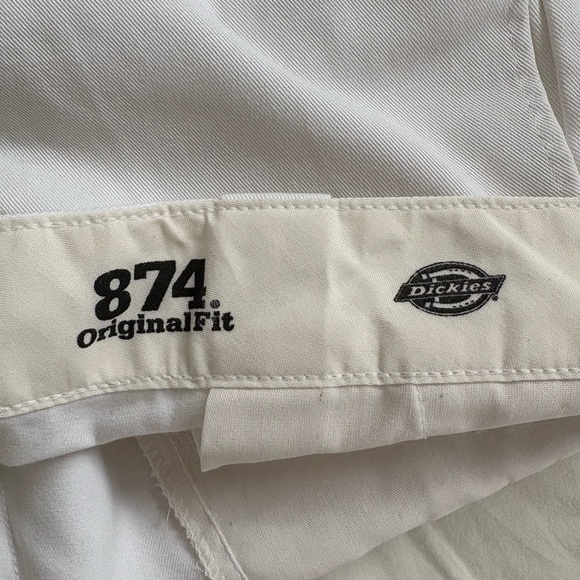 Dickies White Women's 874 Work Pants - Picture 11 of 11